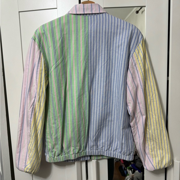 Polo Ralph Lauren Bayport Striped Oxford Fun Jacket - Picture 6 of 11